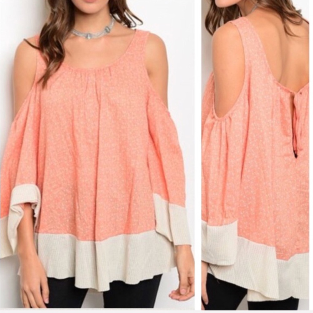 Cold Shoulder Top - Picture 3 of 6